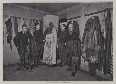 Wardrobe Department of the Comedie-Francaise, Paris by French Photographer