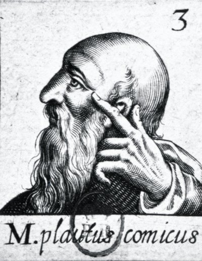 Portrait of Horace, Scipio Aemilianus, and Plautus (detail) by French School