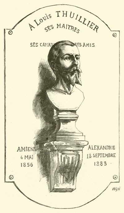 To Louis Thuillier, His Masters by French School