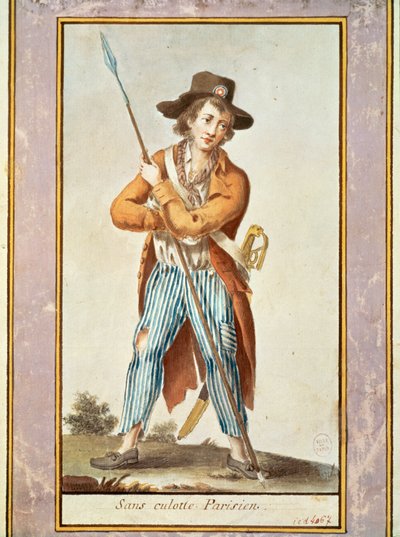 A Parisian Sansculotte by French School