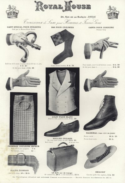 Advertising Spread for Royal House by French School