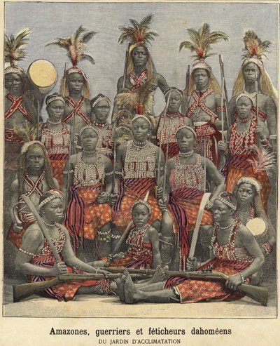 Amazons, Warriors and Witch Doctors of Dahomey by French School