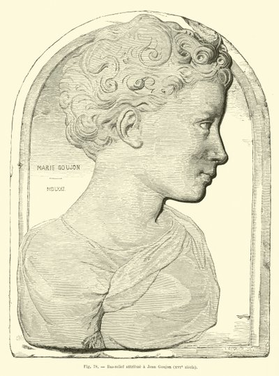 Bas Relief Attributed to Jean Goujon by French School