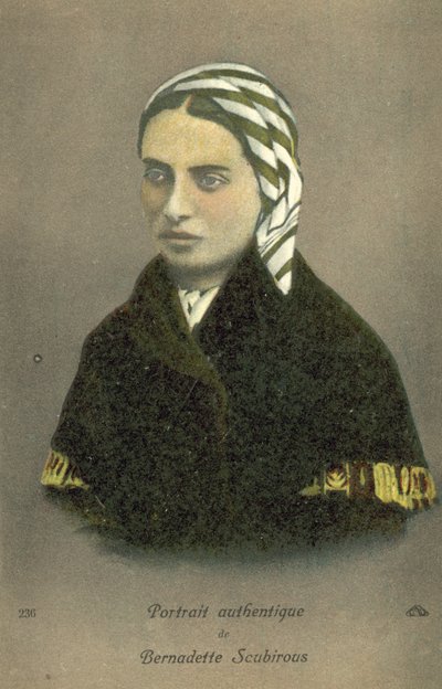 Bernadette Soubirous by French School
