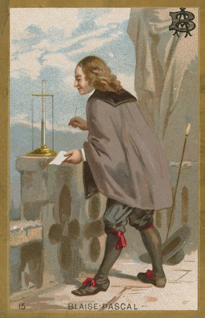 Blaise Pascal by French School