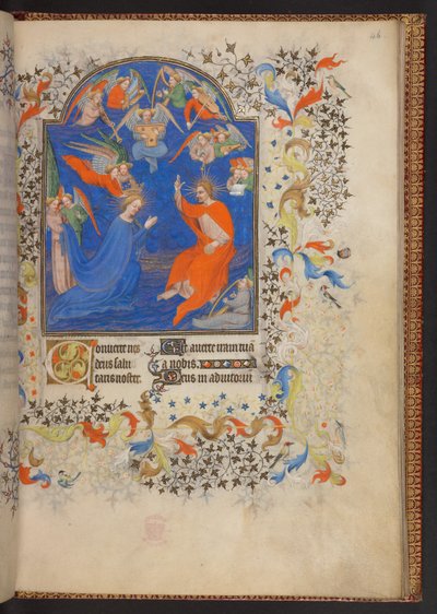 Book of Hours, Add MS 32454 f.46r, France by French School