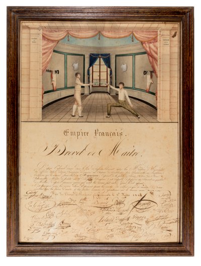 Brevet de Maître by French School