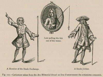 Caricature taken from the Arc Memorial dresse au lieu d