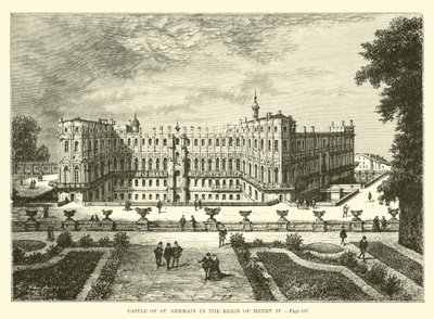 Castle of St Germain in the Reign of Henry IV by French School