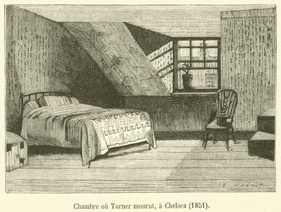 Room Where Turner Died, Chelsea by French School