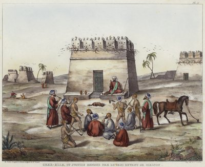 Char-Alla, or Justice Made by the Judge at His House by French School