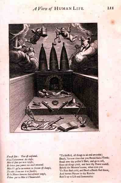 Cherubs Come to Take the Spirit Away, Illustration from 