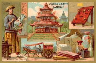 China by French School