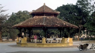 Colonial architecture in Vietnam: Kiosk in 