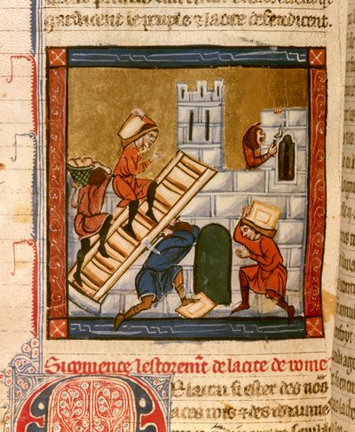Construction of Rome by French School