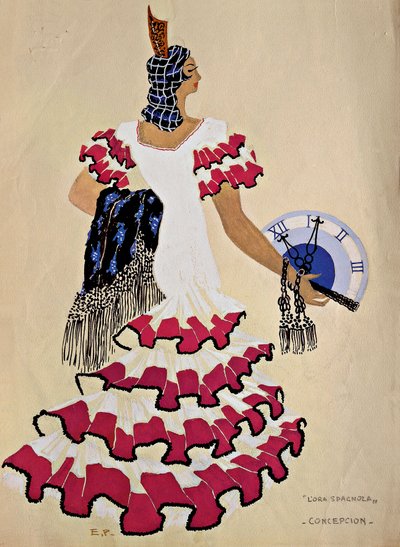 Costume Design for the Character of Conception from the Opera 