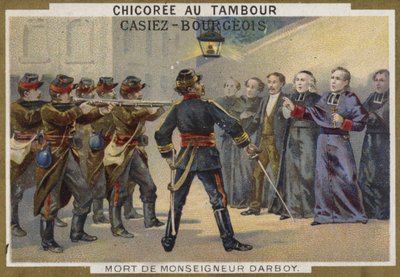 Death of Monsignor Darboy, Archbishop of Paris, 1871 by French School