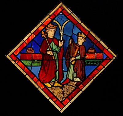 David and Saul (Bay B) by French School
