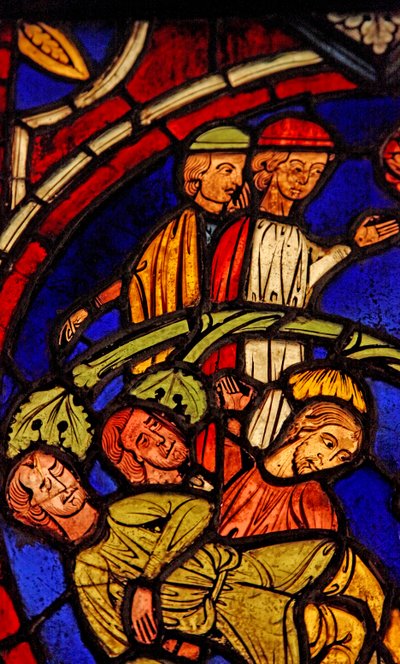 St Martin - and the miracle of the Pine Tree (ex Varennes-Jarcy - originally from the Abbey de Gercy?) by French School