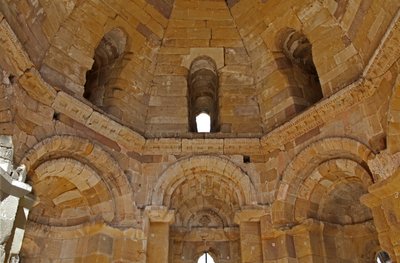 The polygonal apse (detail) by French School