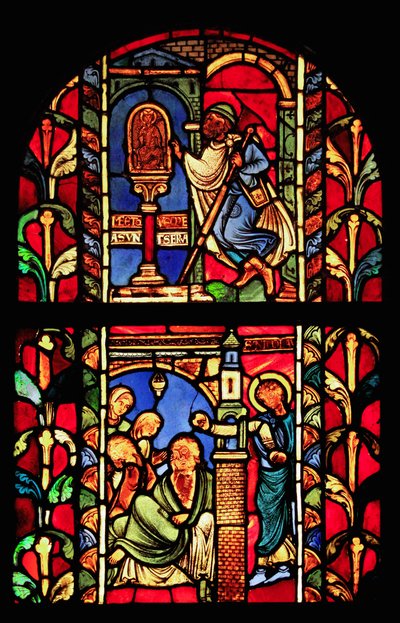 The St Nicholas Window by French School