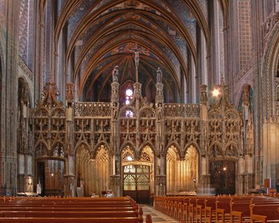 The Screen - Jubé - Between the Choir and the Nave by French School