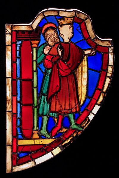 Two People (Bay C, the Esther Window) by French School