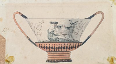 Design for the Rambouillet Dairy Service, Sevres Workshop by French School
