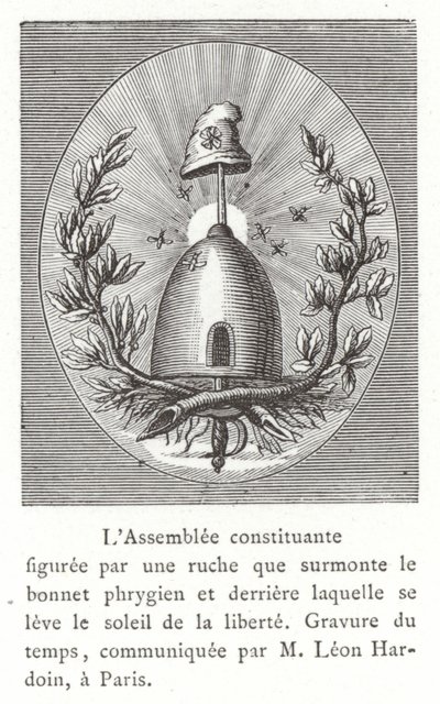 Emblem of the Constituent Assembly by French School