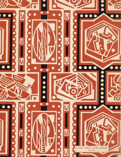 End Paper from Art-Gout-Beaute, circa 1920s by French School