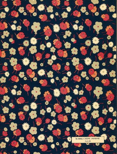 End Paper from Art-Gout-Beaute, circa 1920s by French School