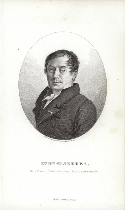 Etienne Renauld Augustin Serres by French School