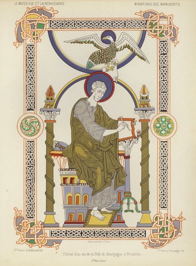 Extract from a Manuscript from the Royal Library of Belgium, Brussels by French School