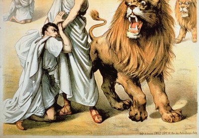 Fed to the Lions by French School