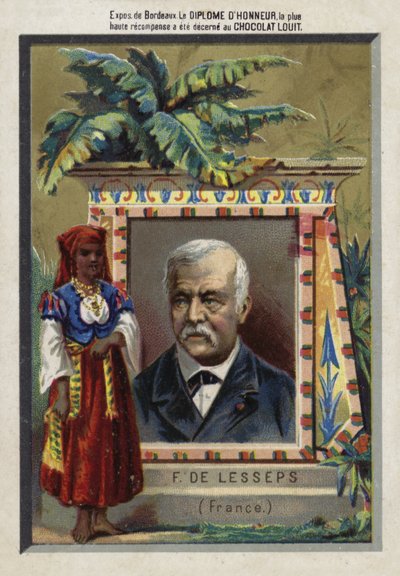 Ferdinand de Lesseps, French Entrepreneur and Canal Builder by French School