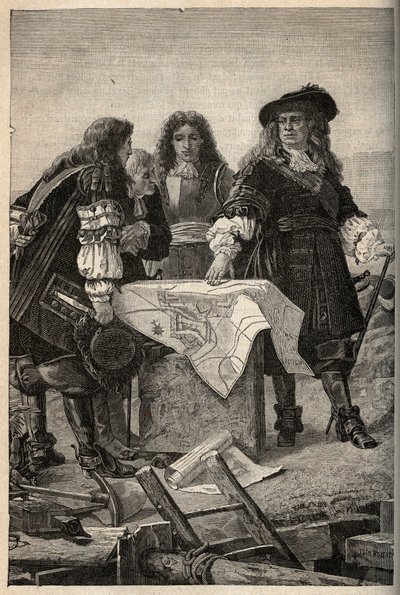 French architect Vauban draws up the plans for the fortifications of Belfort at Louis XIV