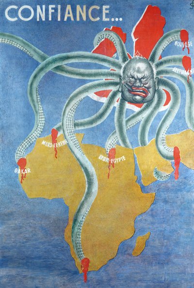 French Propaganda Probably Produced in Vichy France by French School