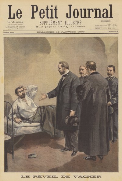 French Serial Killer Joseph Vacher Waking on the Day of His Execution by French School