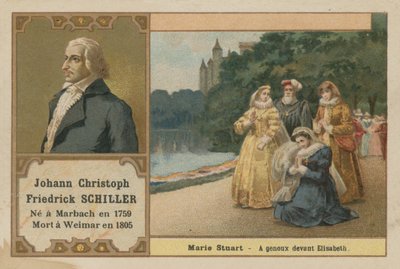 Friedrich Schiller by French School