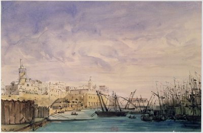 General View of Algiers, 1845 by French School