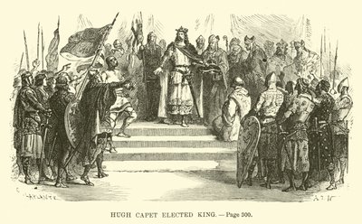 Hugh Capet Elected King by French School