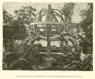 Bronze Instruments of the Beijing Observatory by French School