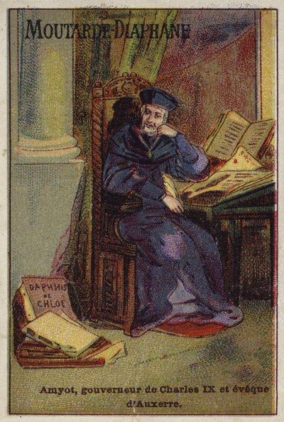 Jacques Amyot, French Renaissance writer and translator and Bishop of Auxerre by French School