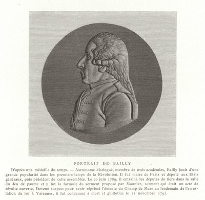 Jean Sylvain Bailly by French School