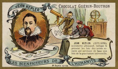 Johannes Kepler, German astronomer by French School