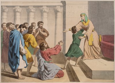 Joseph Allows Himself to be Recognised by His Brothers by French School