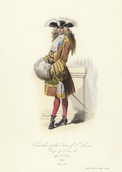 Knight of the Order of St Louis, reign of Louis XIV of France by French School