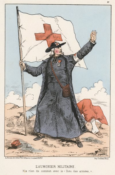 The Military Chaplain by French School