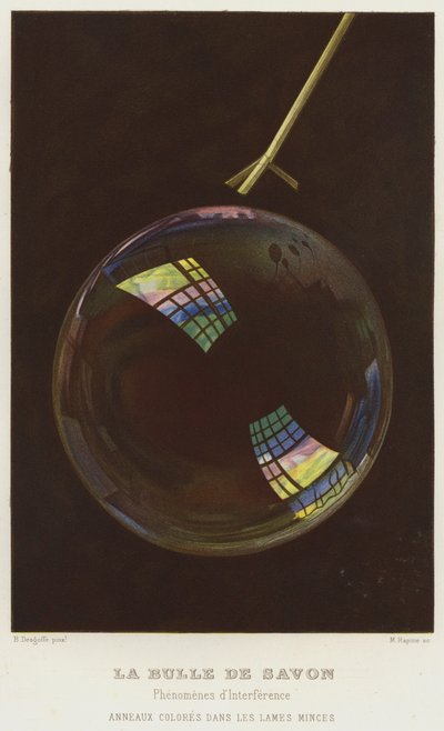 The Soap Bubble, Phenomena of Interference, Colored Rings in Thin Films by French School