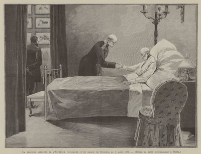 The Last Meeting of Emperor Wilhelm and Prince Bismarck, March 8, 1888 by French School